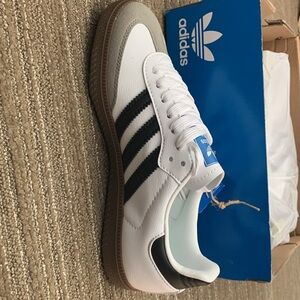 Adidas Vegan Samba White Size 6 Shoes